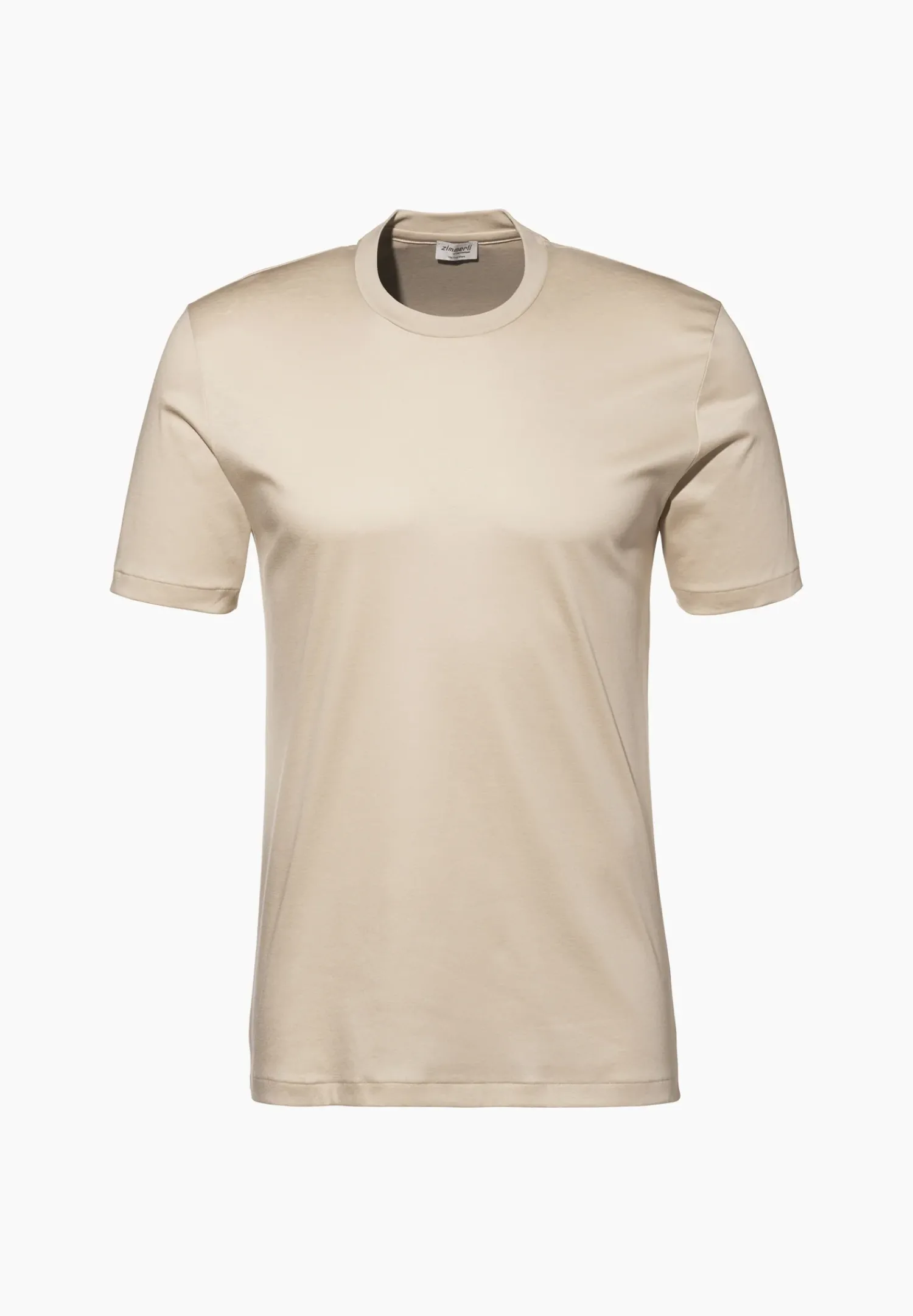 Zimmerli T-Shirts>Seaisland Shirtkurzarm-Oatmeal