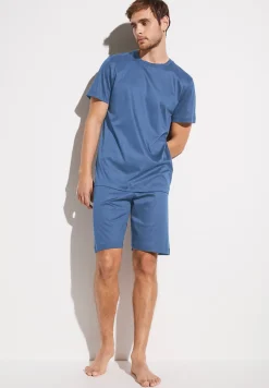 Zimmerli Pyjamas>Seaisland Blue