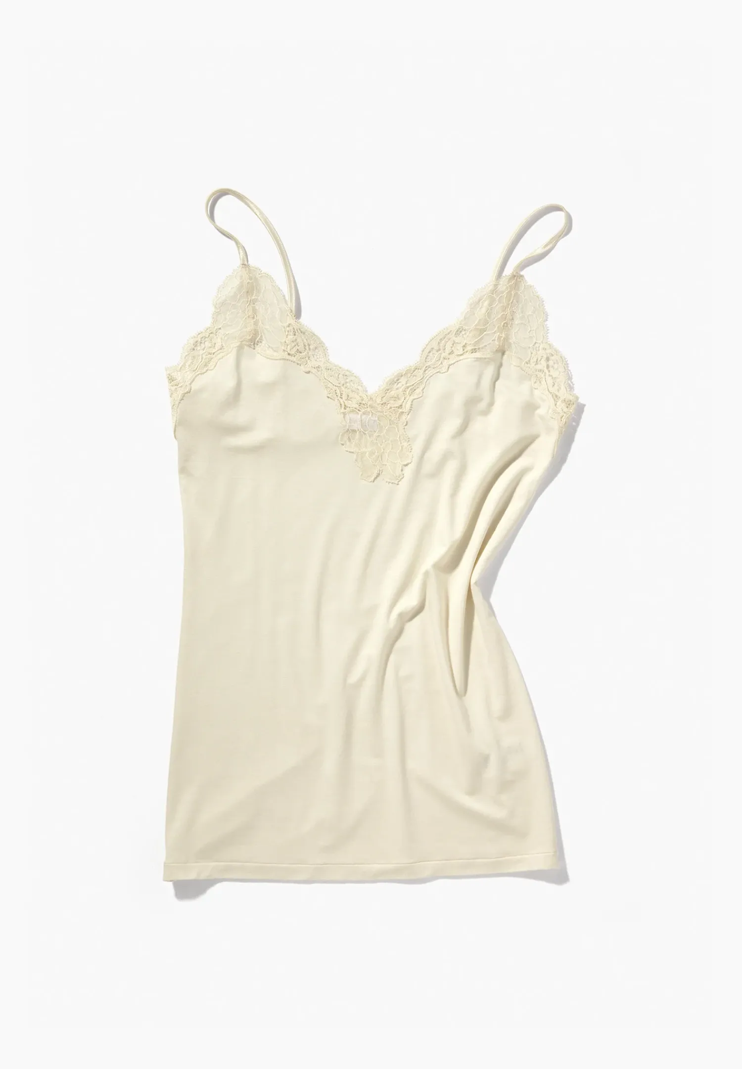 Zimmerli Spaghetti Tops>Sensualfashion Offwhite
