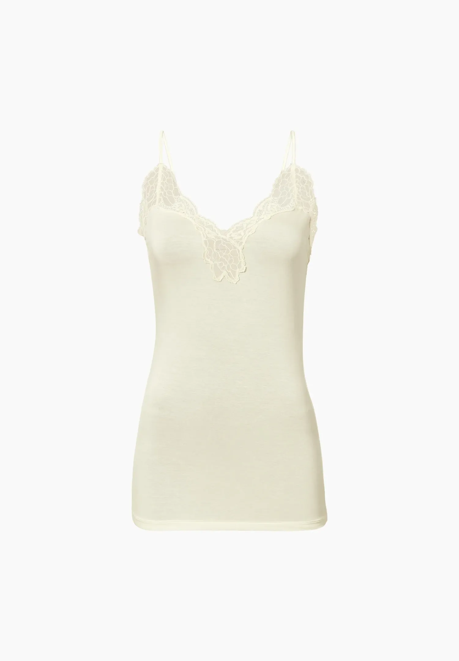 Zimmerli Spaghetti Tops>Sensualfashion Offwhite