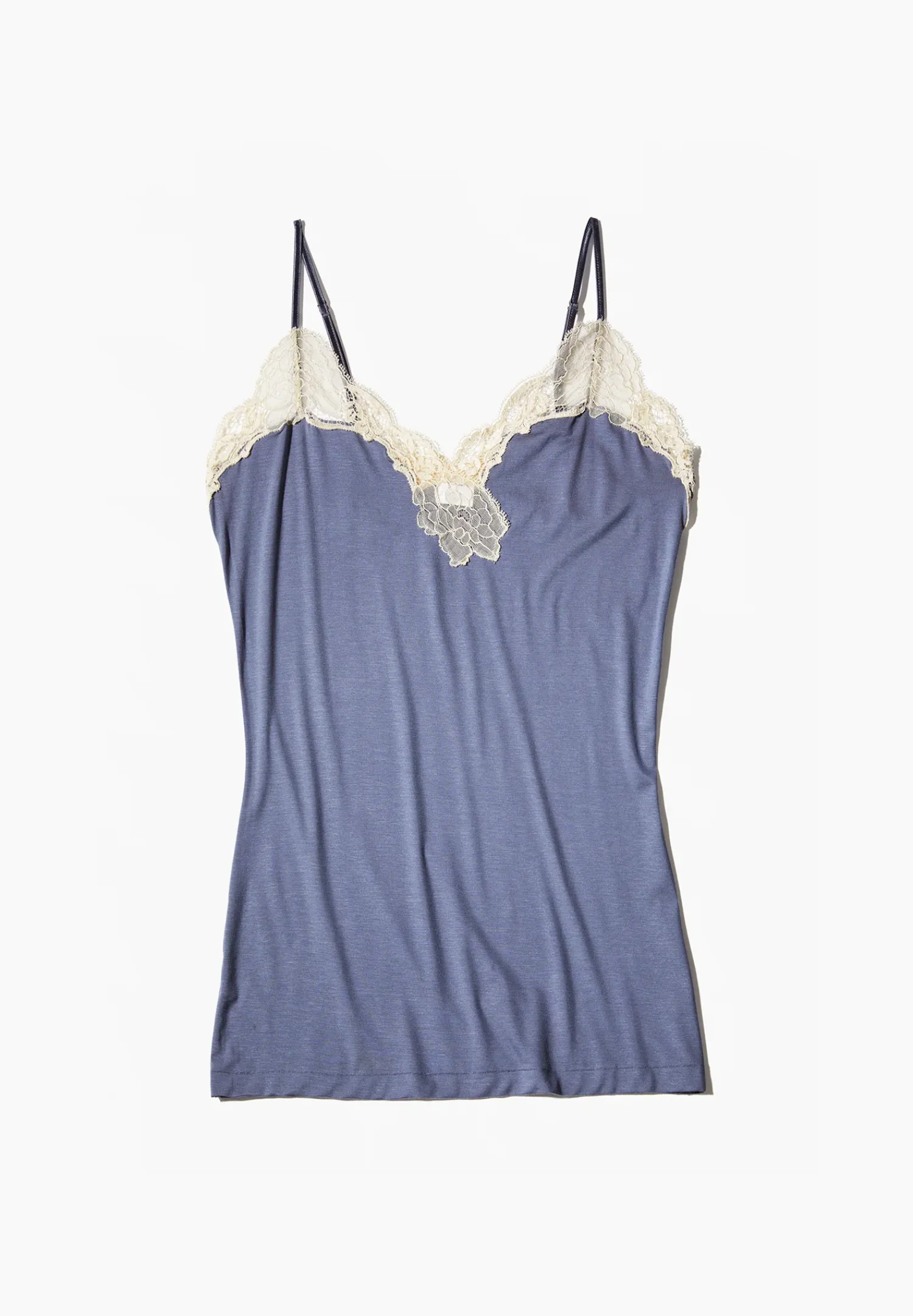 Zimmerli Spaghetti Tops>Sensualfashion Dustyblue