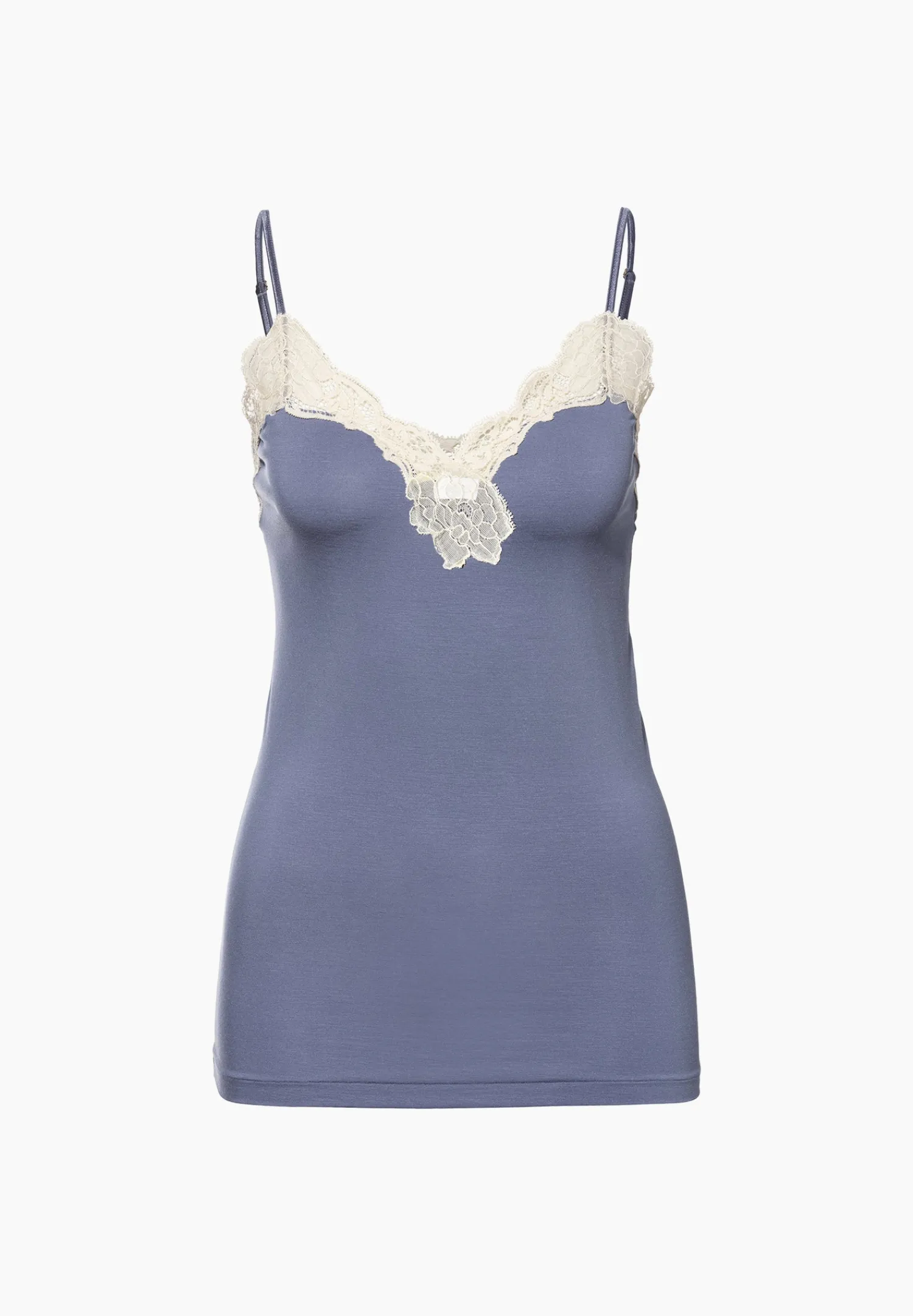 Zimmerli Spaghetti Tops>Sensualfashion Dustyblue