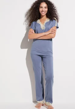 Zimmerli Pyjamas>Sensualfashion Dustyblue