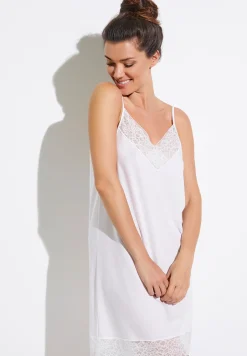 Zimmerli Nachthemden>Silkcharmeuse White