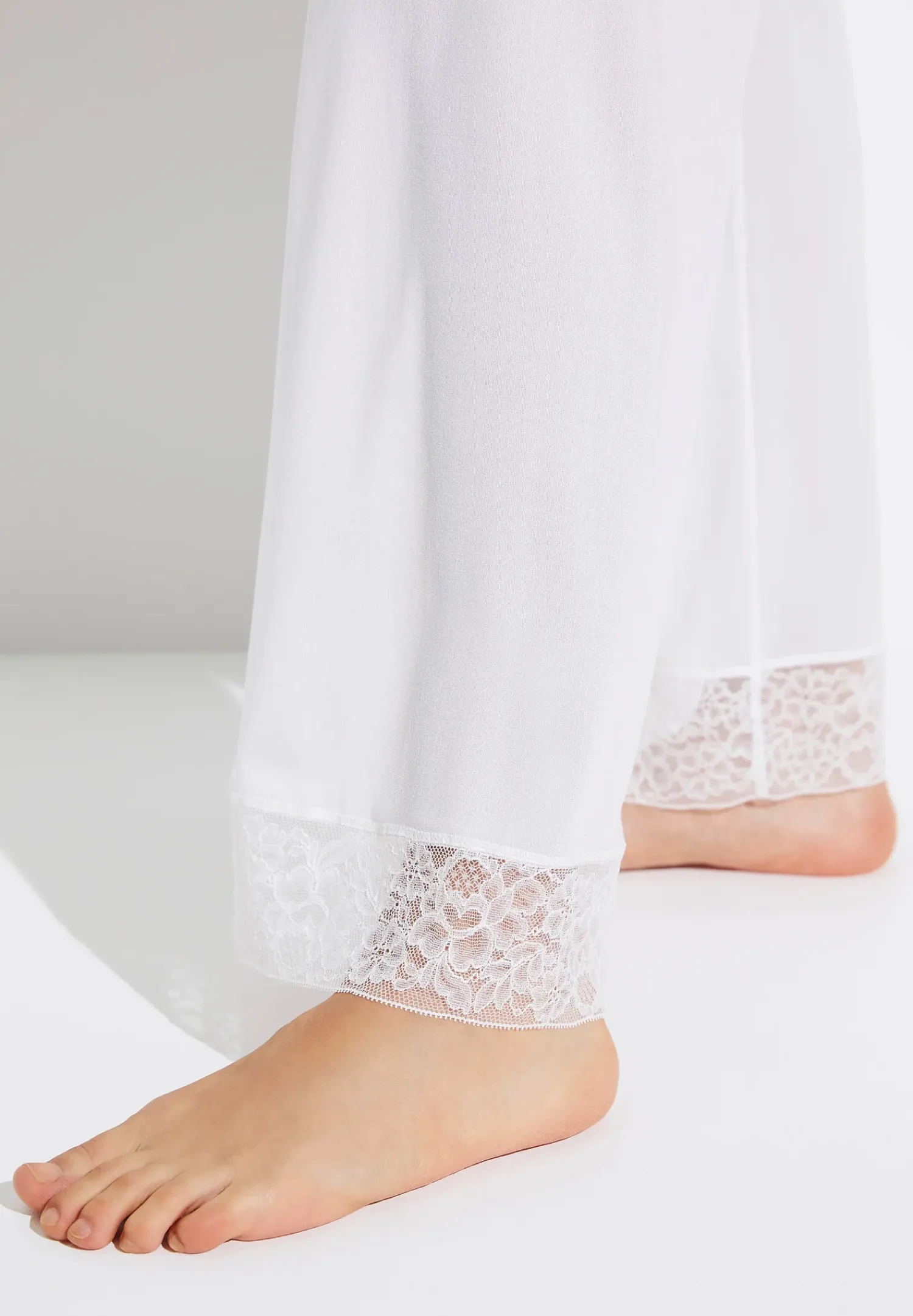 Zimmerli Hosen>Silkcharmeuse White