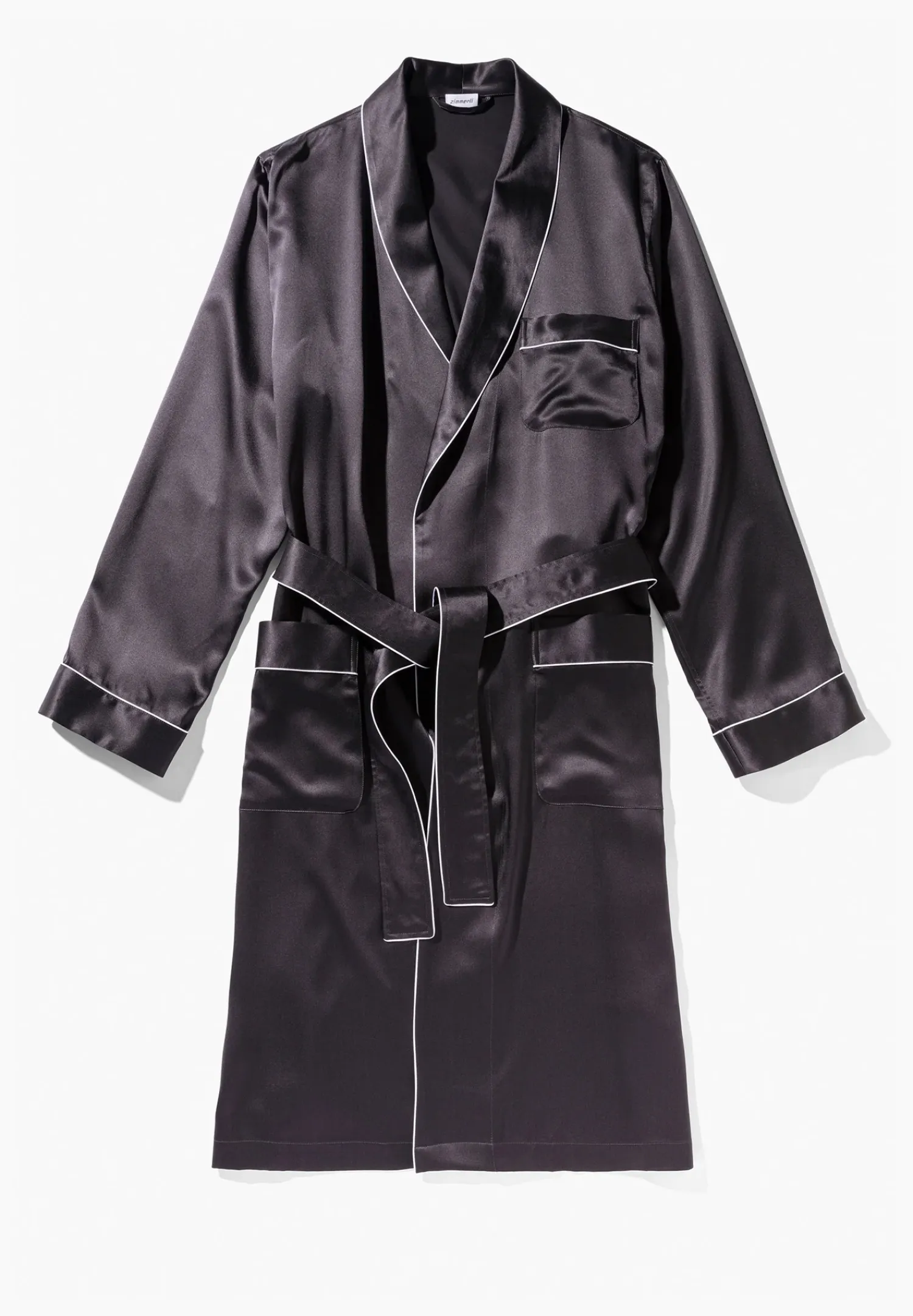 Zimmerli Morgenmäntel>Silknightwear Anthrazit