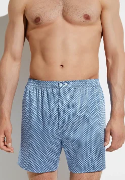 Zimmerli Boxershorts>Silknightwear Fant.Blue
