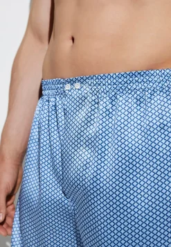 Zimmerli Boxershorts>Silknightwear Fant.Blue