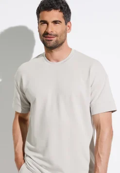Zimmerli T-Shirts>Summerlounge Shirtkurzarm-Lightgrey