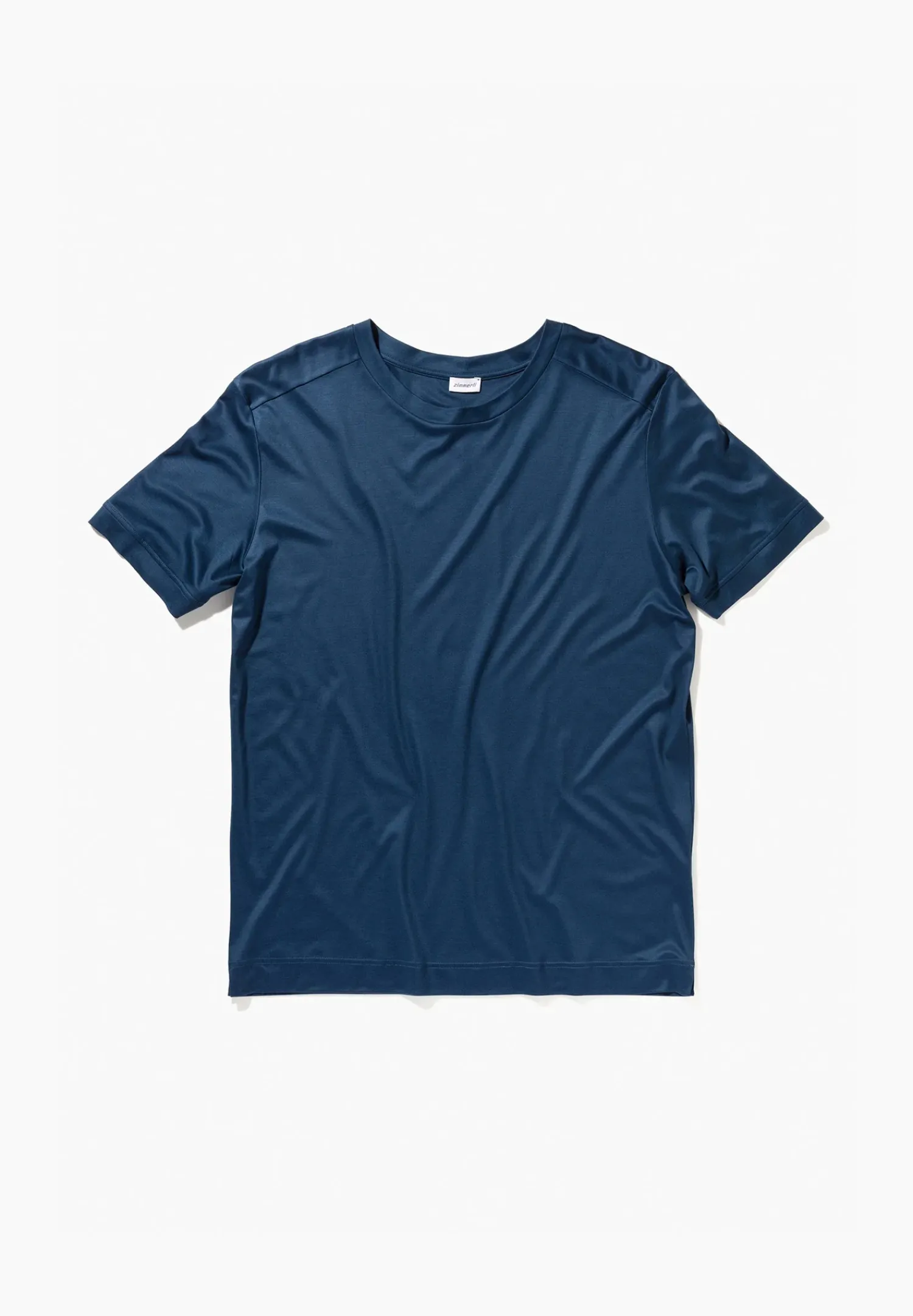 Zimmerli T-Shirts>Sustainableluxury Shirtkurzarm-Darkblue