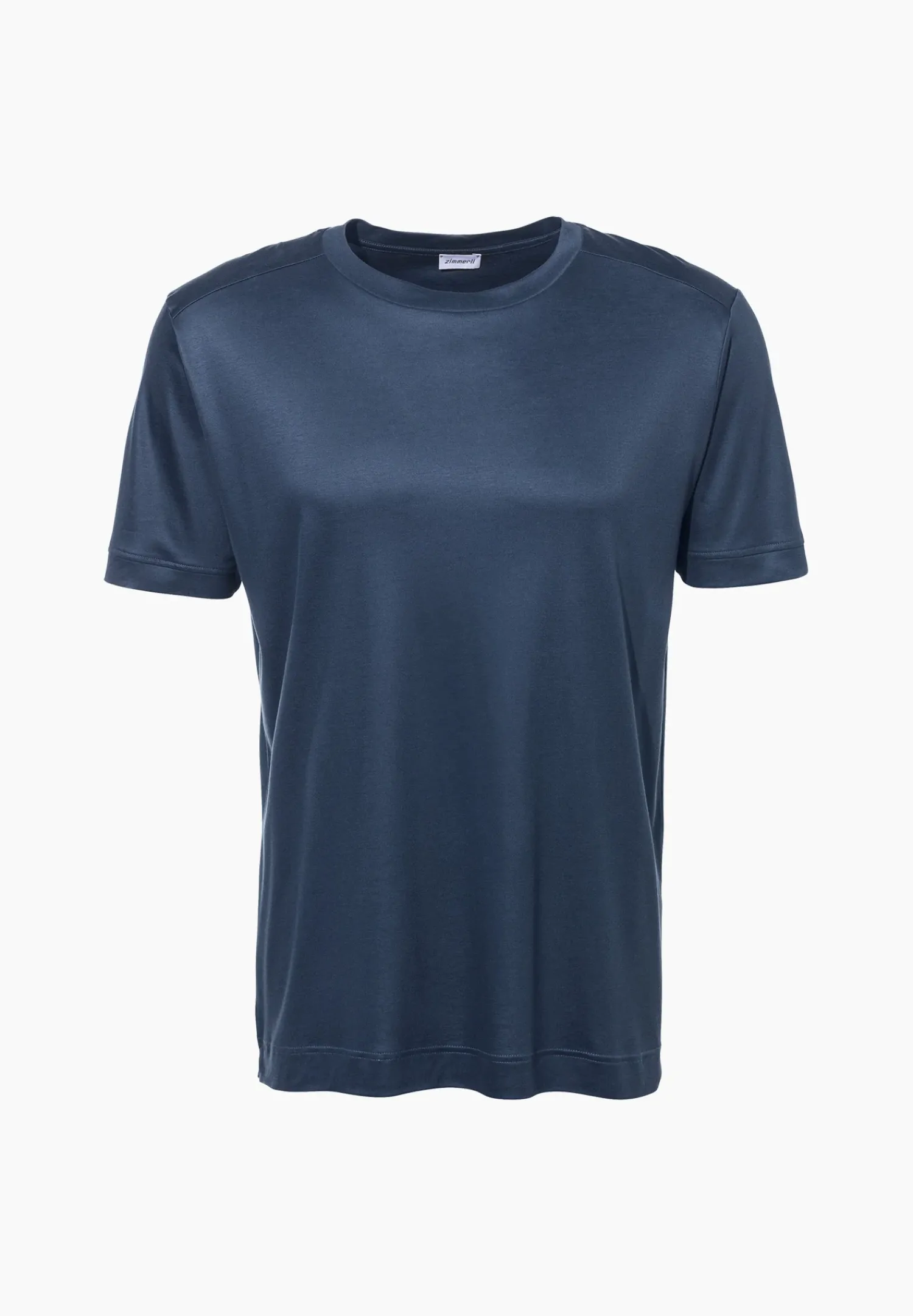 Zimmerli T-Shirts>Sustainableluxury Shirtkurzarm-Darkblue