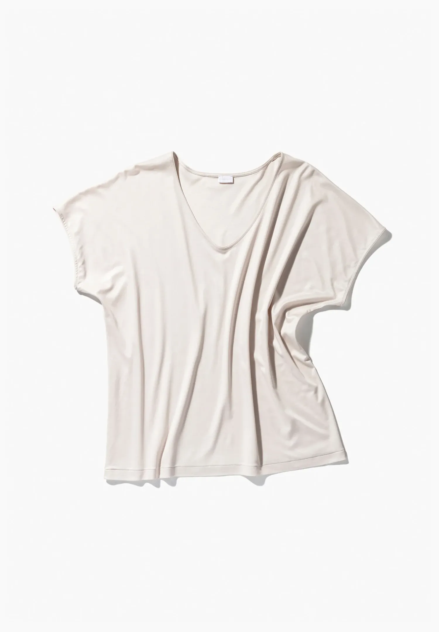 Zimmerli T-Shirts>Sustainableluxury Shirtkurzarmv-Ausschnitt-Dove