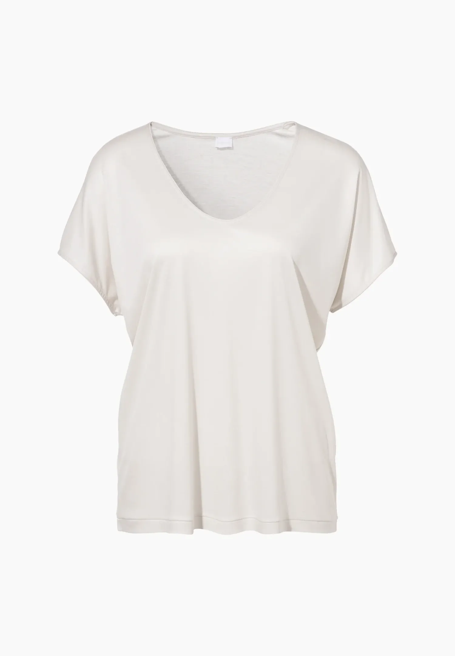 Zimmerli T-Shirts>Sustainableluxury Shirtkurzarmv-Ausschnitt-Dove